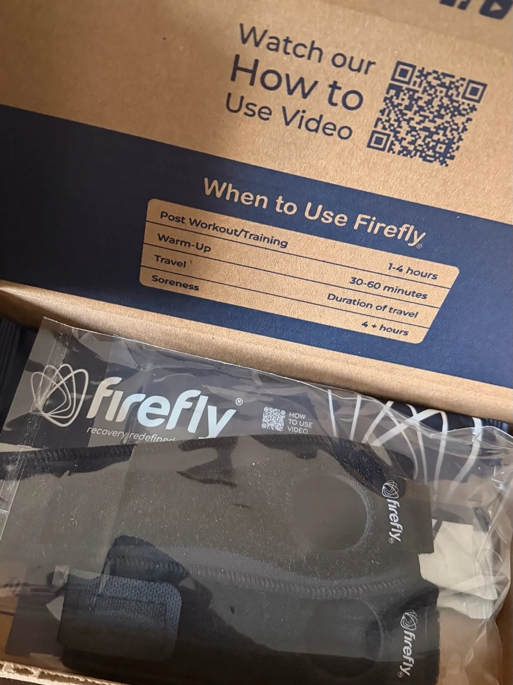 NEW- Starter kit -Firefly – Wearable Blood Flow Stimulator Leg
